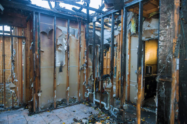 Professional Emergency Fire Cleanup technician working in Westmont, NJ